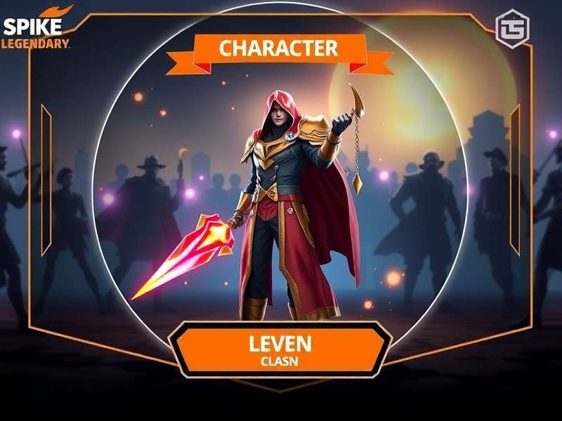 Spike Legendary character selection screen